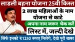 Ladli Behna Yojana 25th